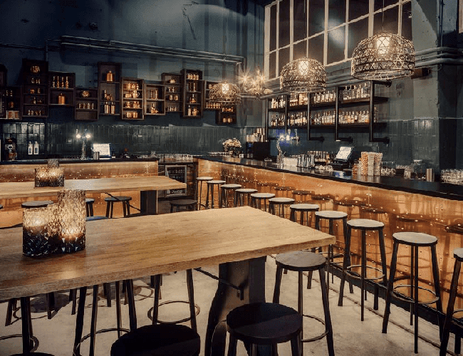 Thiết kế quán cafe phong cách Industrial chất với mức chi phí cực rẻ tại Mộc Style