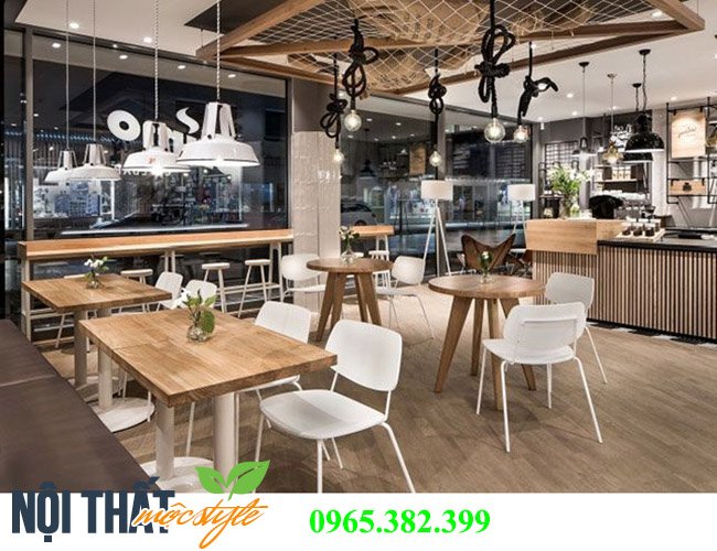 Thiết kế quán cafe đẹp