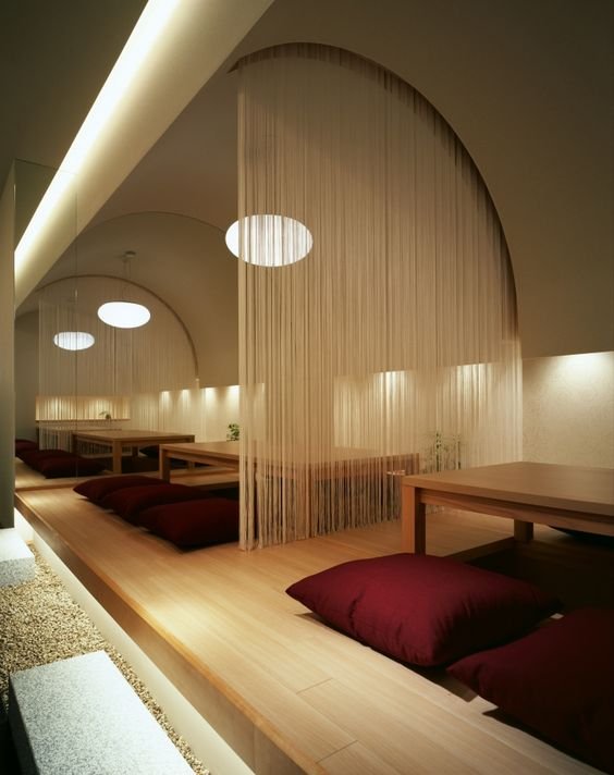 Tính riêng tư được tăng cao nhờ vách ngăn nhẹ nhàng tinh tế