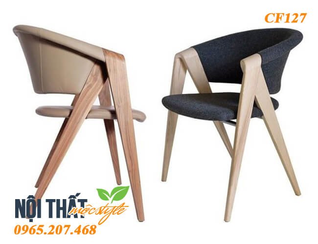 Thiết kế ghế Spirit cafe CF127 nổi bật với những đường cong tinh tế