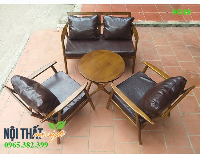 Bàn ghế sofa SO18 mang phong cách hiện đại và truyền thống 