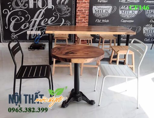 Bàn ghế cafe CF146 bền bỉ- lựa chọn hoàn hảo cho không gian ngoài trời