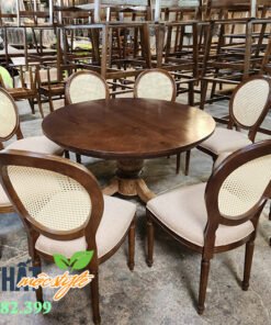 Bàn ghế cafe CF215 thanh lịch, hiện đại đậm phong cách Châu Âu