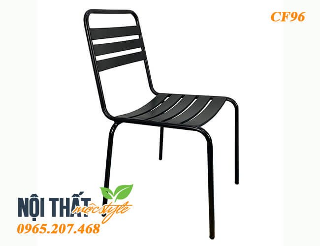 Ghế sắt cafe CF96 bền bỉ, tiết kiệm chi phí - Lựa chọn hoàn hảo cho quán ăn, quán cafe, không gian ngoài trời