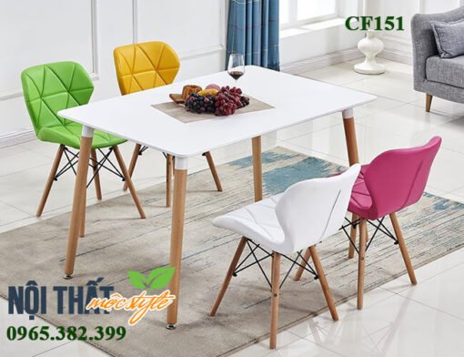 Bàn ghế cafe CF151 góp mặt trong các căn hộ chung cư nhỏ nhắn, xinh xắn