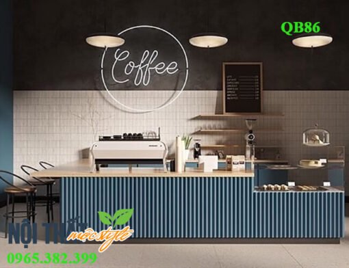 Quầy bar QB86 đậm phong cách công nghiệp đầy mạnh mẽ, cá tính